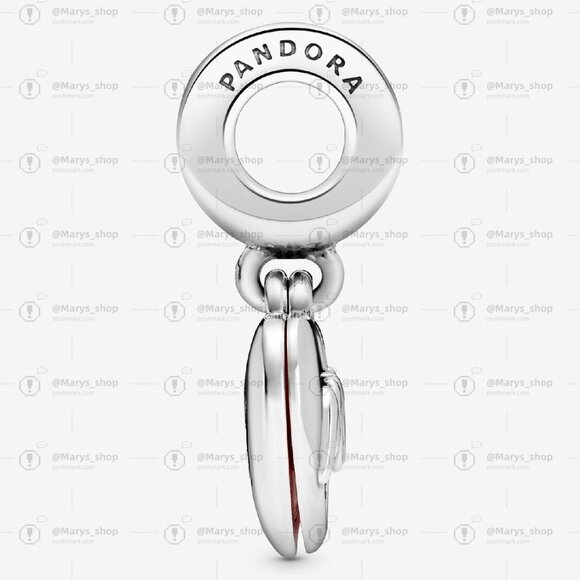 Pandora Mum Sterling Silver Dangle – Pink CZ & Shaded Enamel - Picture 3 of 6